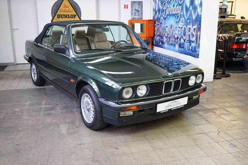 Grün Gebraucht 1988 BMW 320 Cabriolet Cabrio | 29.990 € - Bild 1/4
