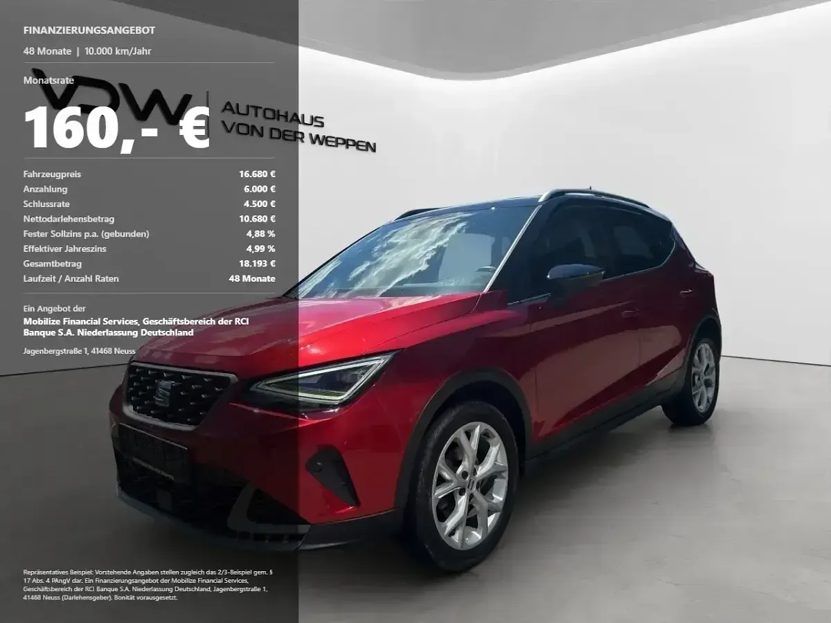 Gebraucht Seat Arona FR 110 PS (80 kW) 2023 SUV