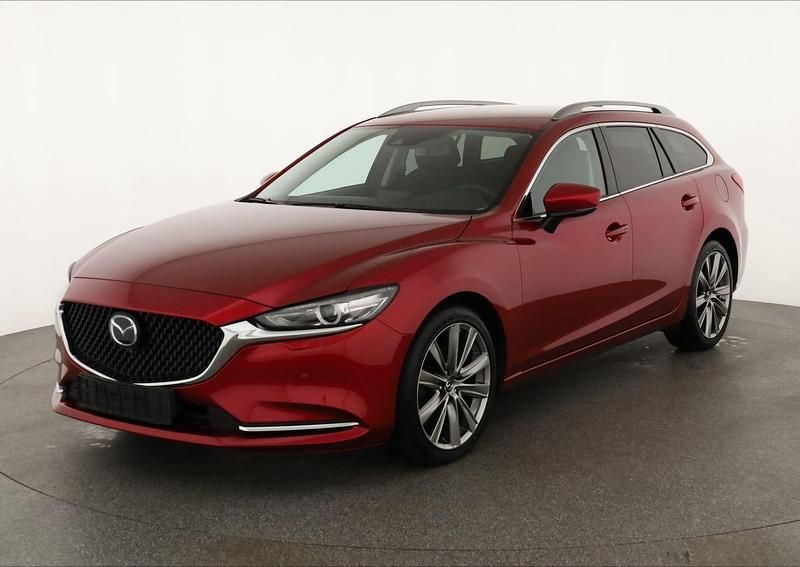 Soul red crystal metallic Gebraucht 2019 Mazda 6 Sports-Line | 24.495 € (Fairer Preis) - Bild 1/4