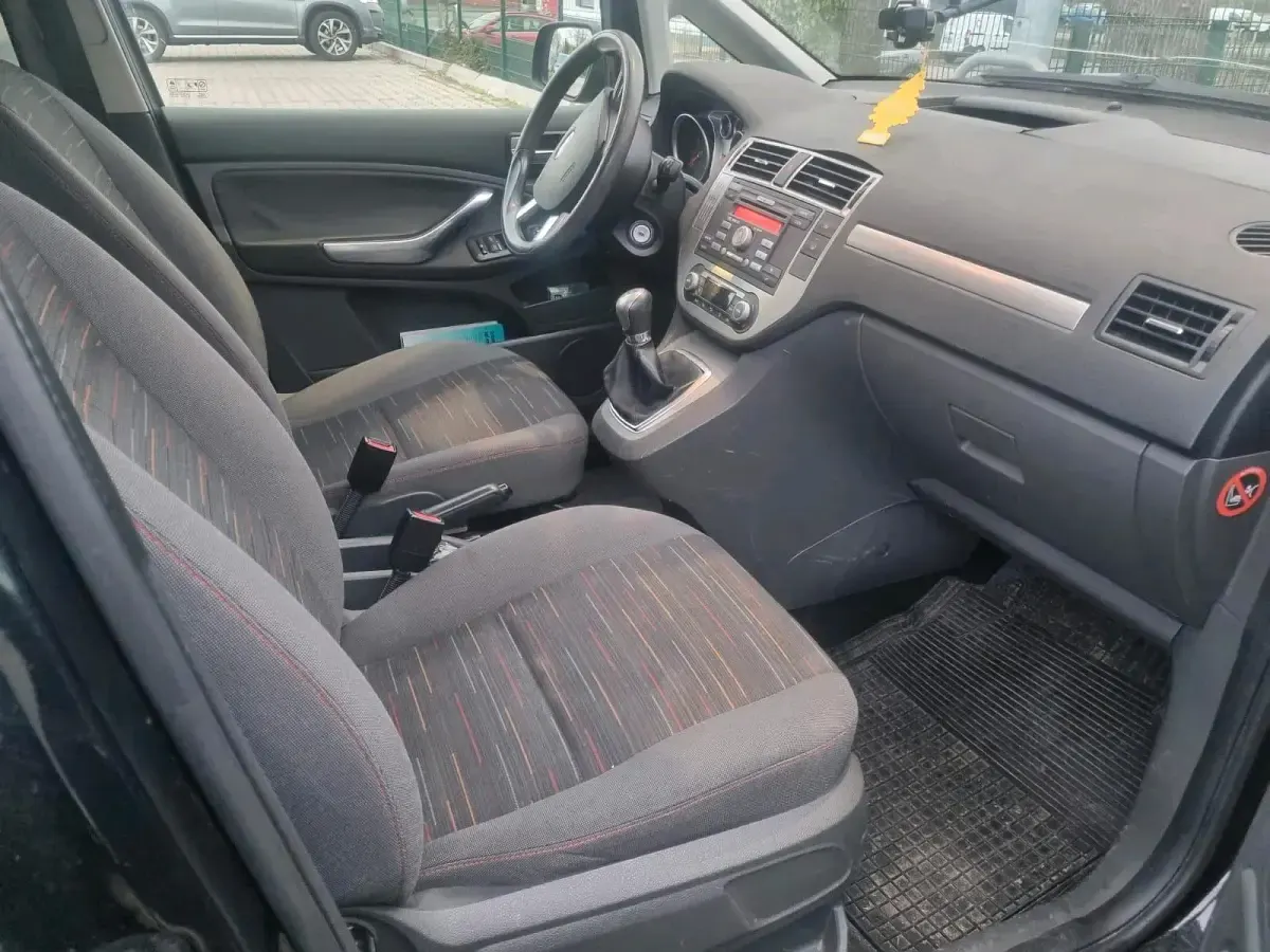Gebraucht Ford C-MAX 100 PS (73 kW) 2009 Schwarz Van / Kleinbus