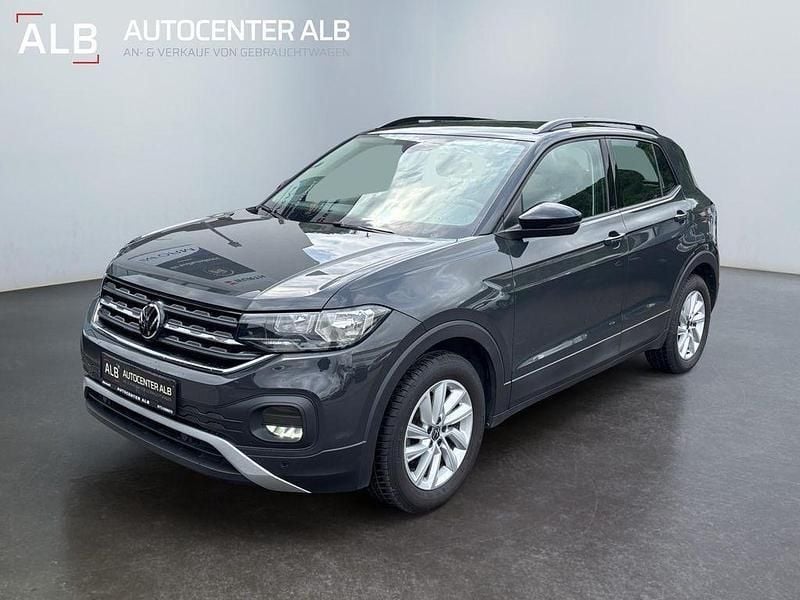 Grau Gebraucht 2021 VW T-Cross Life SUV | 18.490 € (Guter Preis) - Bild 1/4