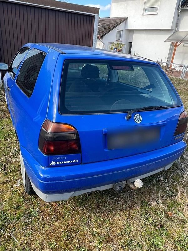 Gebraucht VW Golf III 75 PS (55 kW) 1997 Blau Kleinwagen