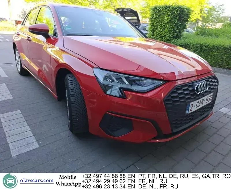 Gebraucht Audi A3 204 PS (150 kW) 2022 Rot Limousine