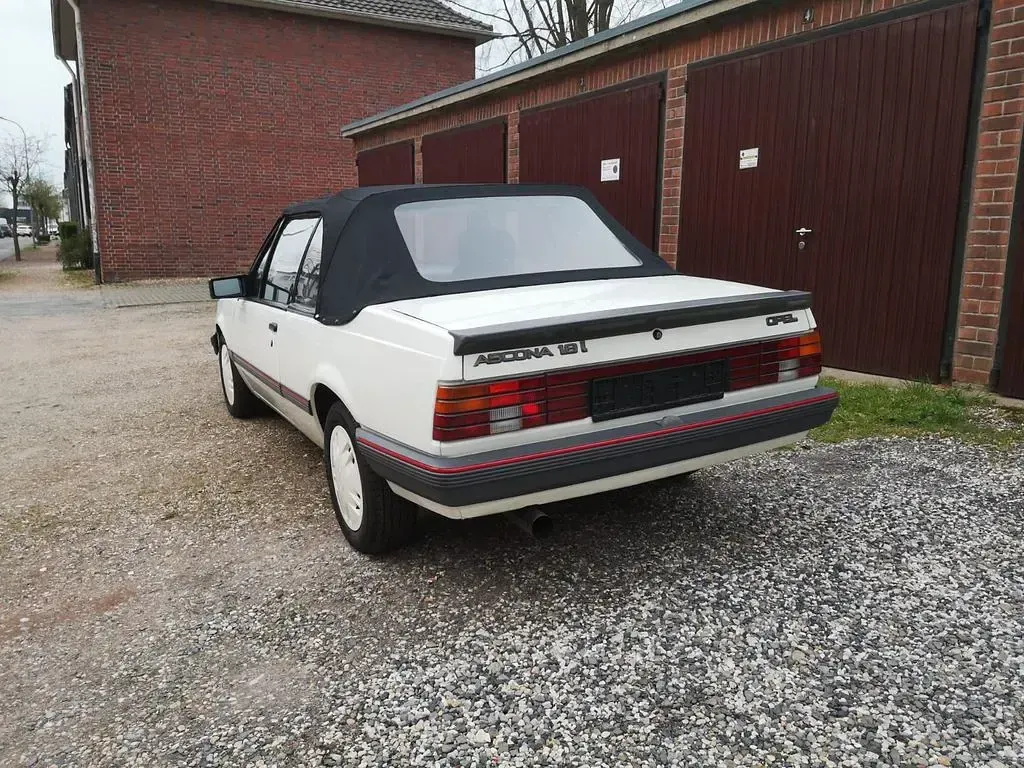Gebraucht Opel Ascona 116 PS (85 kW) 1986 Weiß Cabrio