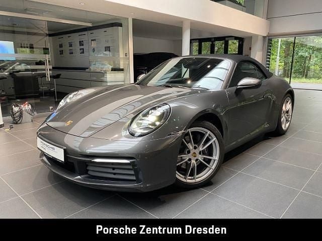 Achatgraumetallic Gebraucht 2020 Porsche 911 Carrera 4 Cabriolet Cabrio | 112.790 € (Fairer Preis) - Bild 1/4