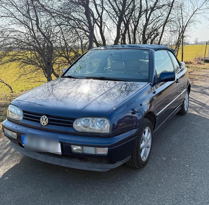 Gebraucht VW Golf Cabriolet 74 PS (54 kW) 1997 Blau Cabrio