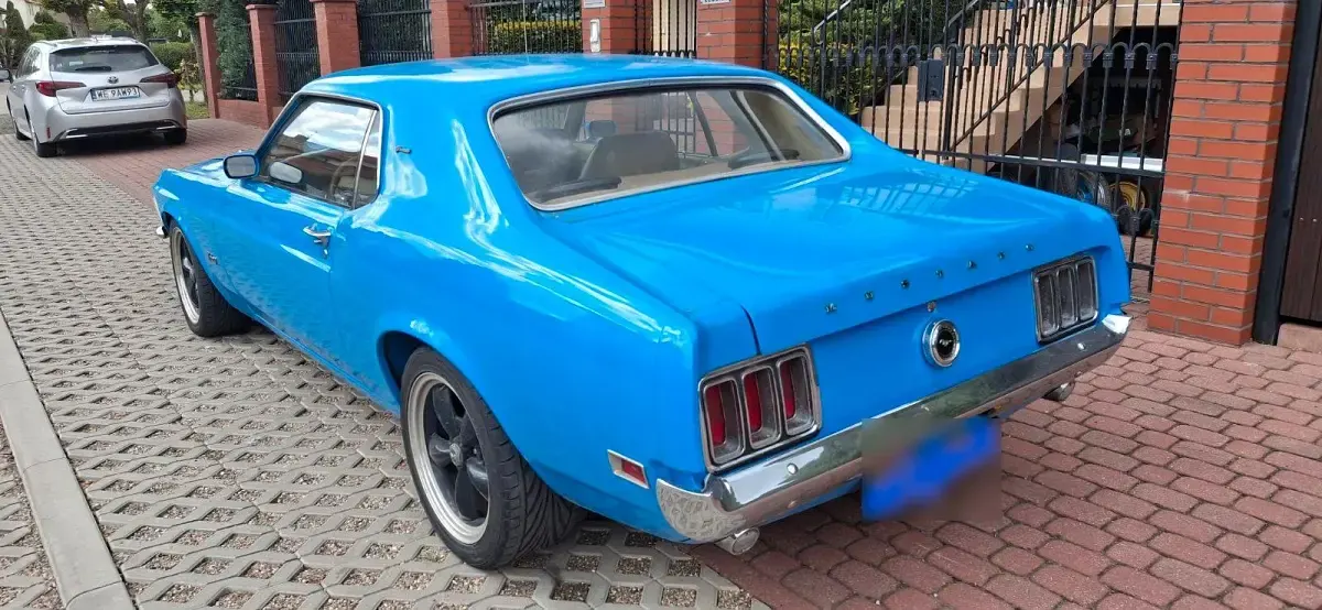 Occasion Ford Mustang 600 ch (441 kW) 1970 Bleue Cabriolet