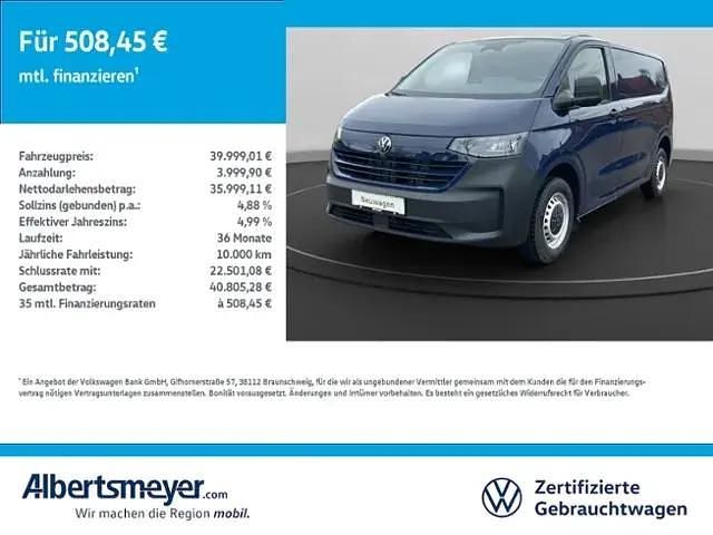Blau Gebraucht 2025 VW Transporter Van | 38.999 € (Teuer) - Bild 1/4