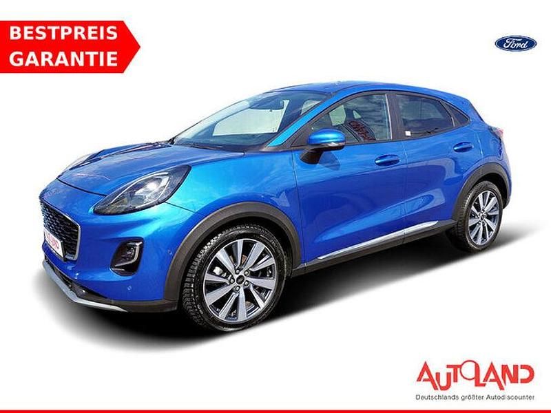 Blau Gebraucht 2022 Ford Puma Titanium X SUV | 20.490 € (Fairer Preis) - Bild 1/4