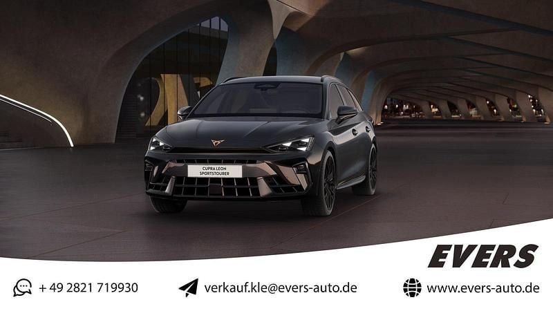 Neu Cupra Leon VZ 272 PS (200 kW) 2025 Midnight schwarz metallic Limousine