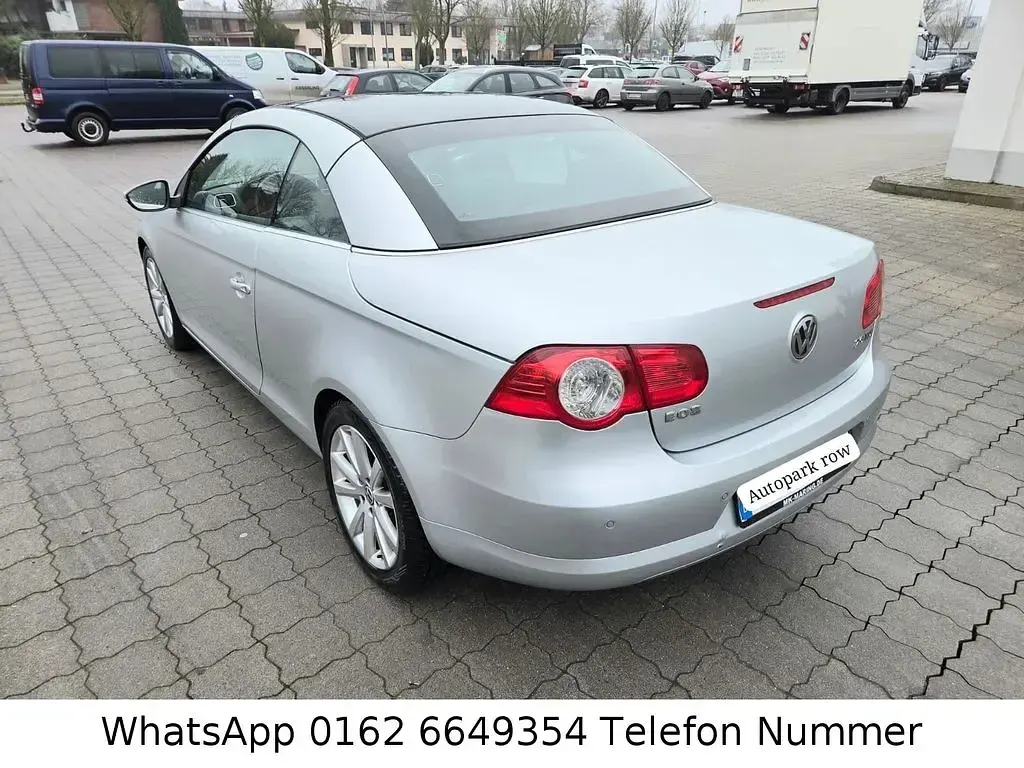 Gebraucht VW Eos 140 PS (102 kW) 2010 Silber Cabrio