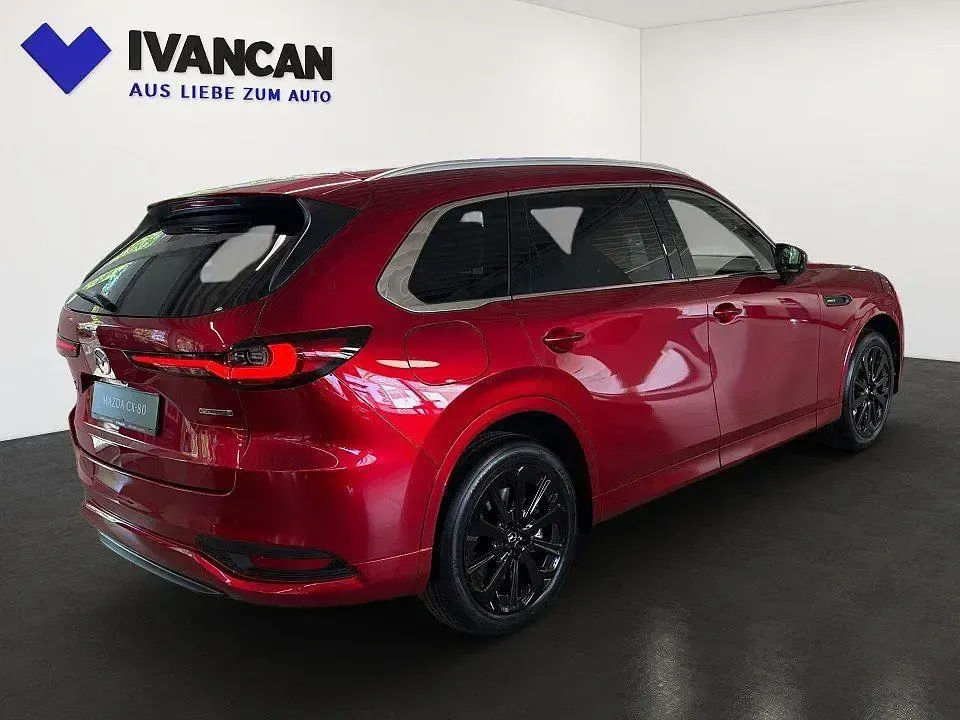 Neu Mazda CX-80 Homura-Line 328 PS (241 kW) 2025 Rot SUV