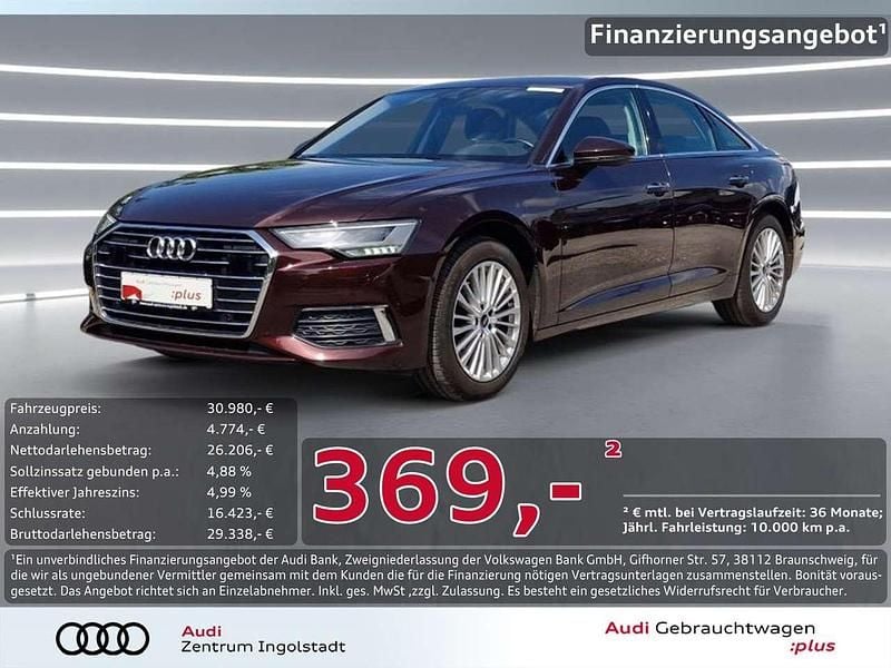 Sevillarot metallic Gebraucht 2021 Audi A6 Ambiente Limousine | 30.980 € (Superpreis) - Bild 1/3