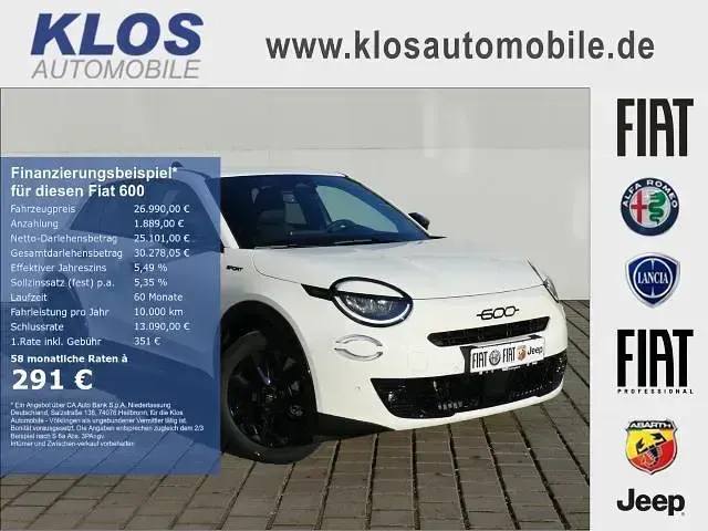 Gebraucht Fiat 600 Sport 145 PS (106 kW) 2026 SUV
