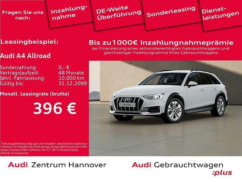Ibisweiß Gebraucht 2023 Audi A4 Allroad Ambiente Kombi | 32.750 € (Superpreis) - Bild 1/4