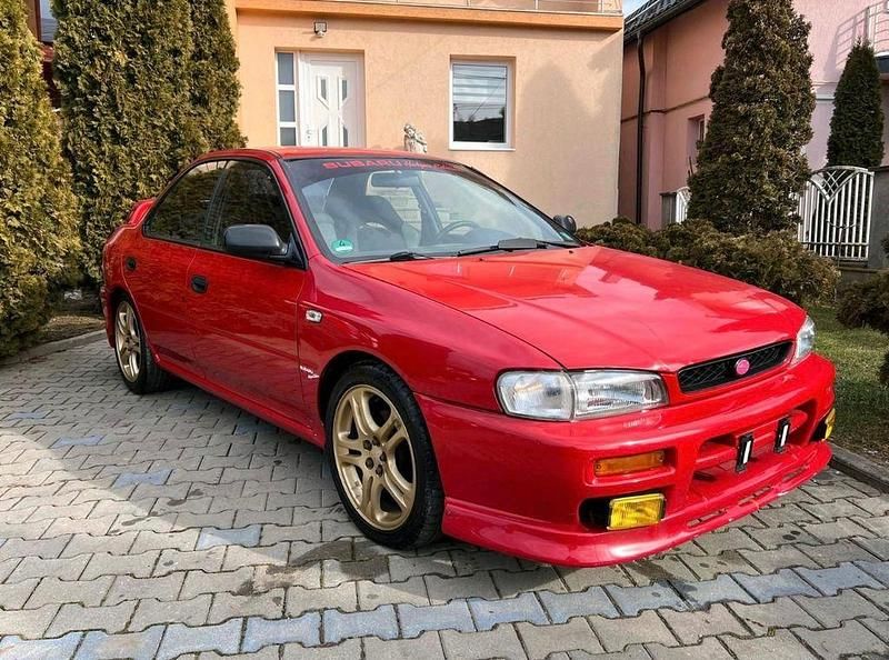 Rot Gebraucht 1998 Subaru Impreza Limousine | 20.150 € - Bild 1/4