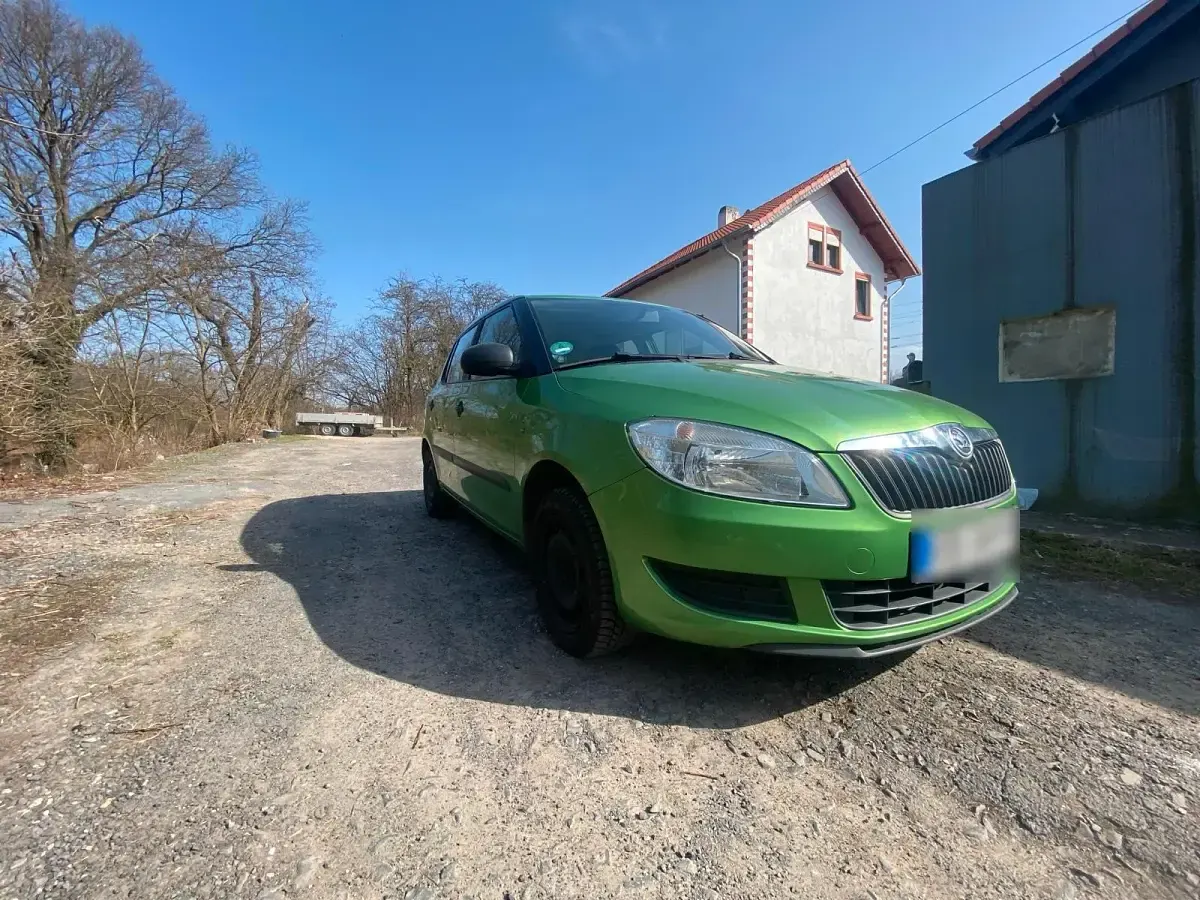 Second-hand Skoda Fabia 120 CP (88 kW) 2013 Verde Hatchback