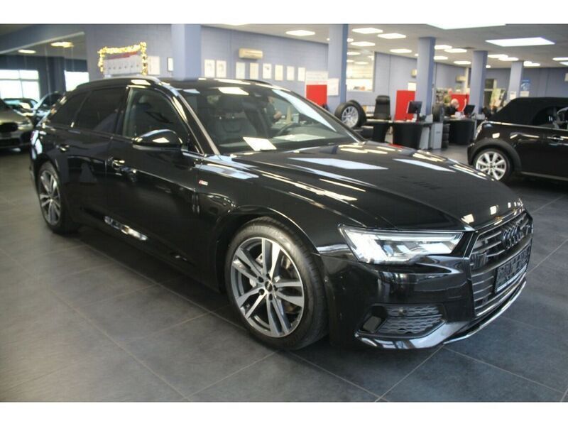 Schwarz (metallic) Gebraucht 2022 Audi A6 S-Line Kombi | 35.980 € (Guter Preis) - Bild 1/4