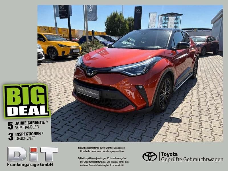 Orange metallic / dach schwarz Gebraucht 2019 Toyota C-HR Edition SUV | 21.490 € (Fairer Preis) - Bild 1/4