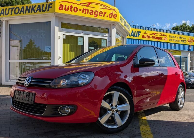 Rot Gebraucht 2011 VW Golf VI Limousine | 4.450 € (Guter Preis) - Bild 1/4