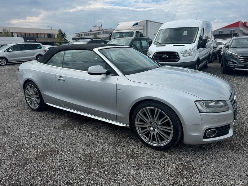 Usata Audi A5 Cabriolet S-Line 211 CV (155 kW) 2010 Argento Cabrio