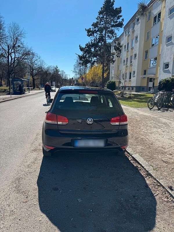 Gebraucht VW Golf VI 80 PS (58 kW) 2009 Schwarz Kleinwagen