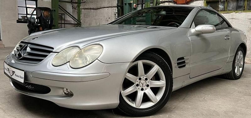 Silber Gebraucht 2005 Mercedes SL350 AMG Cabrio | 13.990 € - Bild 1/4