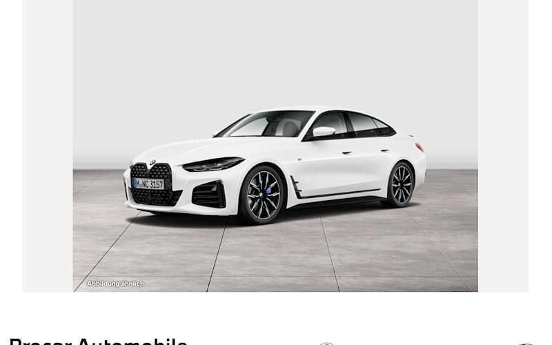 Weiß Gebraucht 2024 BMW 420 Gran Coupé Shadowline Coupé | 43.360 € (Superpreis) - Bild 1/4