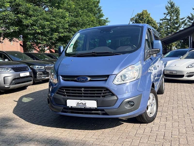 Blau Gebraucht 2016 Ford Tourneo Custom Titanium Kombi | 16.900 € (Superpreis) - Bild 1/4