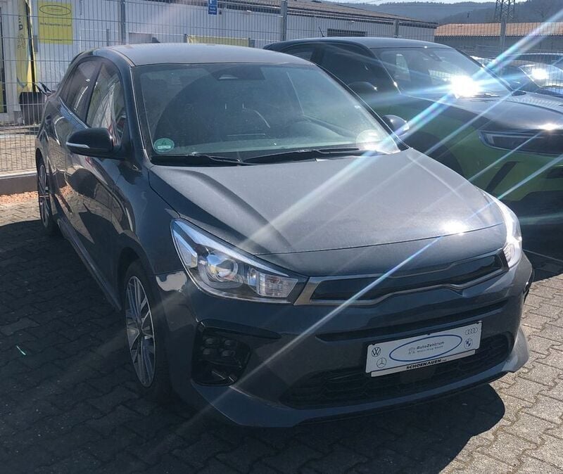 (prg) perennialgrau met. Gebraucht 2022 Kia Rio 2 Limousine | 15.200 € (Fairer Preis) - Bild 1/4