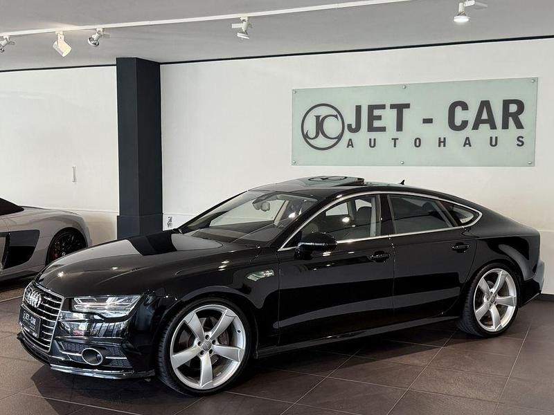 Schwarz Gebraucht 2016 Audi A7 S-Line Kleinwagen | 27.900 € (Fairer Preis) - Bild 1/4