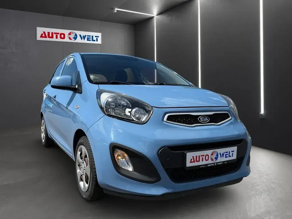 Brugt Kia Picanto Edition 7 69 HK (50 kW) 2012 Blå Hatchback