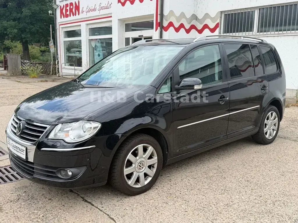 Gebraucht VW Touran Highline 140 PS (102 kW) 2009 Schwarz Van / Kleinbus