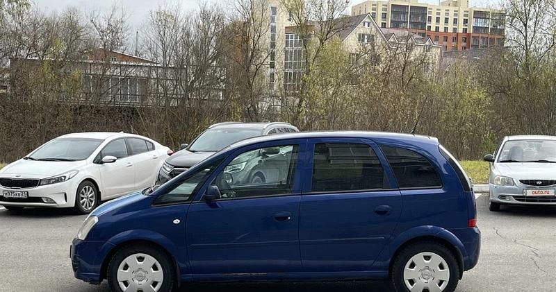 Blau Gebraucht 2004 Opel Meriva Van / Kleinbus | 4.500 € (Teuer) - Bild 1/3