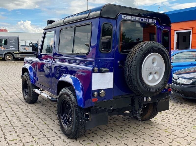 Gebraucht Land Rover Defender 122 PS (89 kW) 2003 Blau SUV