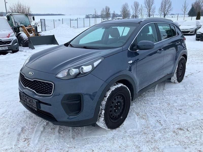 Gebraucht Kia Sportage Edition 7 132 PS (97 kW) 2017 (d7u) planetenblau met. SUV
