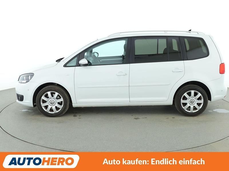 Gebraucht VW Touran Cup 140 PS (102 kW) 2015 Weiß Van / Kleinbus