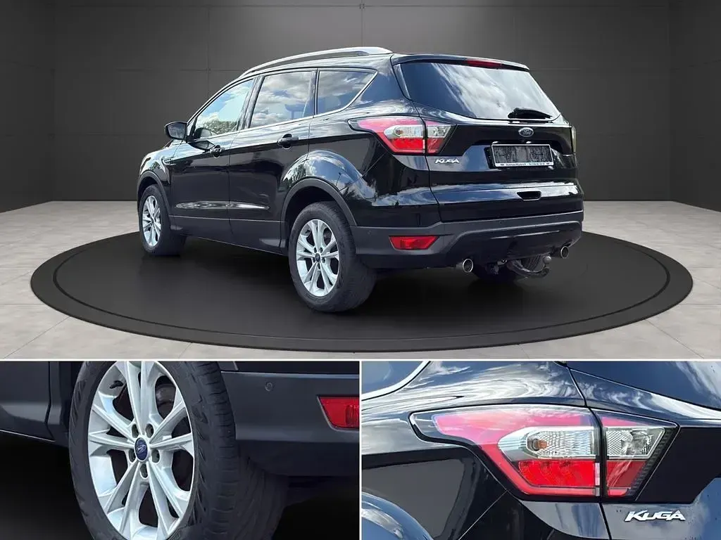 Usado Ford Kuga Titanium 150 HP (110 kW) 2017 Preto SUV