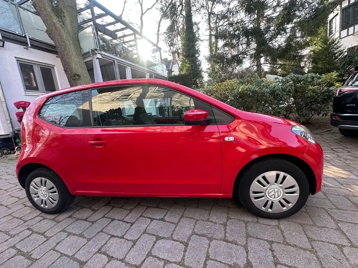 Gebraucht VW up! move up! 60 PS (44 kW) 2013 Rot Kleinwagen