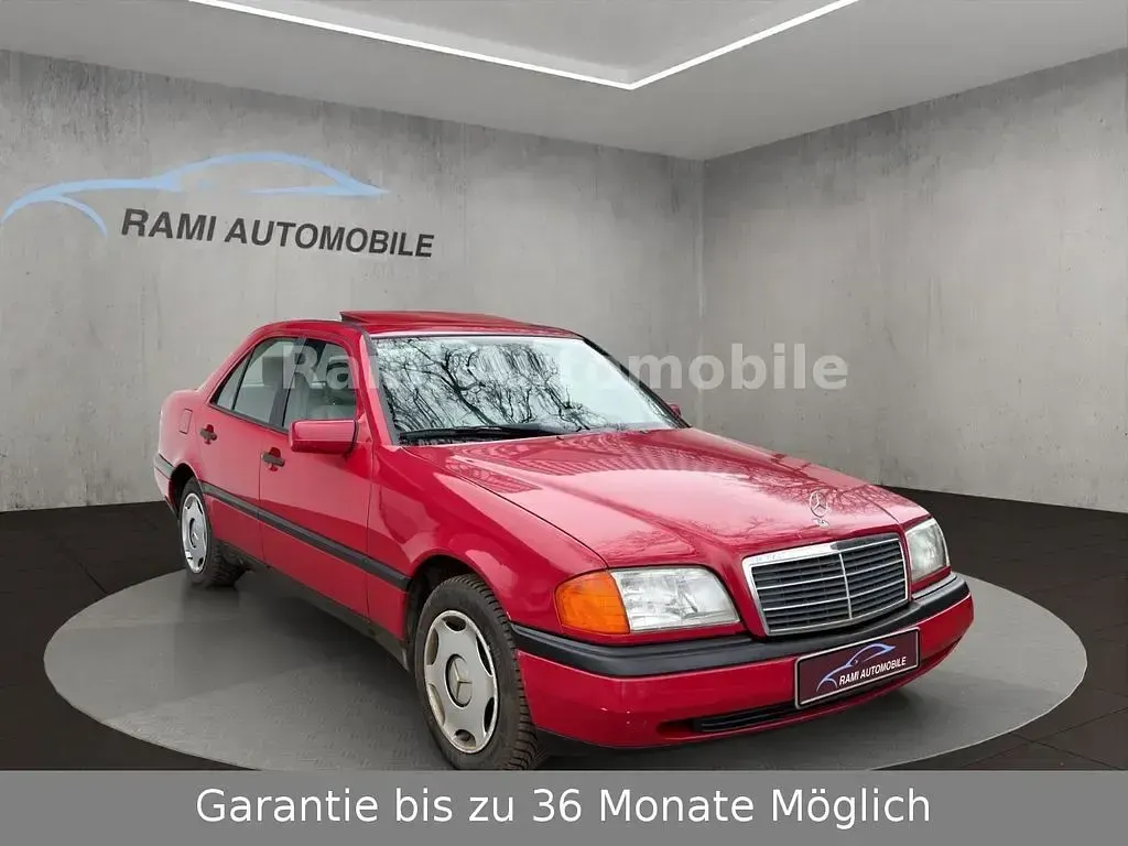 Gebraucht Mercedes C180 Elegance 122 PS (89 kW) 1995 Rot Limousine