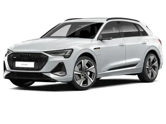 Używany Audi e-tron S-Line 300 kW (408 KM) 2022 Biały SUV