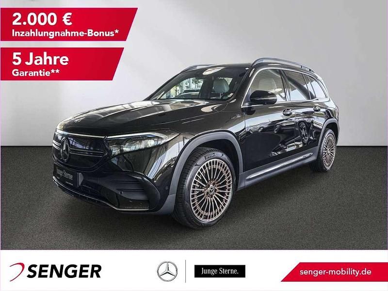 Lack kosmosschwarz Gebraucht 2023 Mercedes EQB250+ AMG SUV | 33.980 € (Superpreis) - Bild 1/3