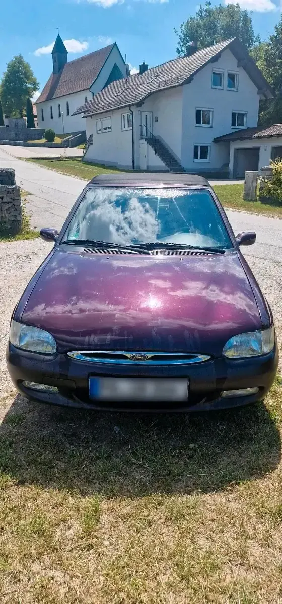 Gebraucht Ford Escort Cabriolet 90 PS (66 kW) 1998 Violet Cabrio