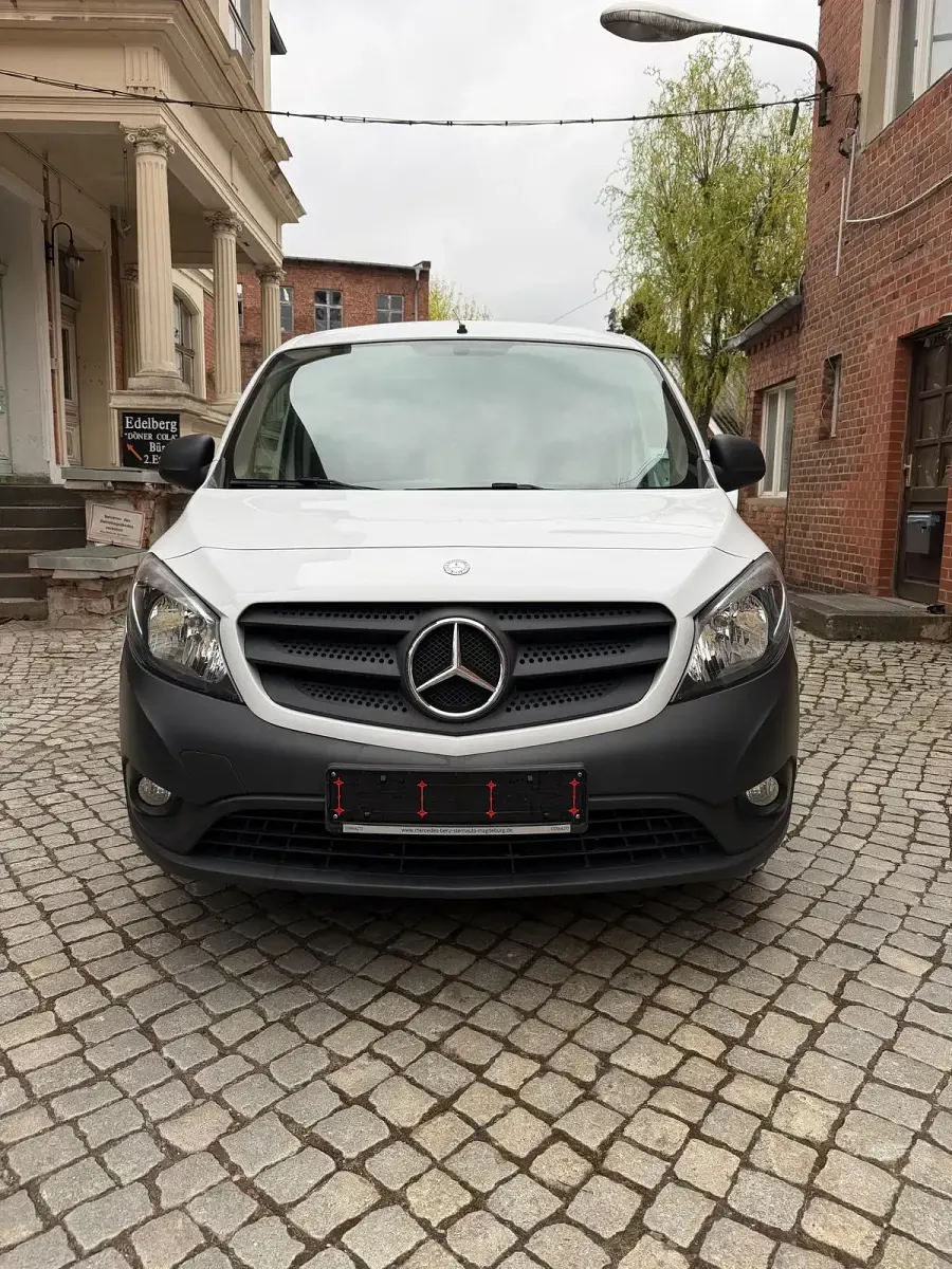 Gebraucht Mercedes Citan 108 75 PS (55 kW) 2018 Weiß Van / Kleinbus