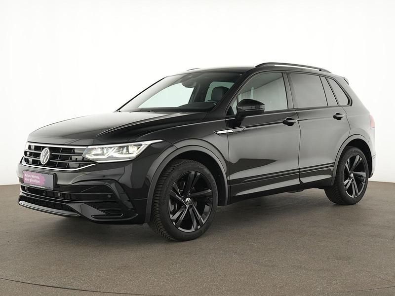 Deep black Gebraucht 2023 VW Tiguan R-line SUV | 37.969 € (Fairer Preis) - Bild 1/4