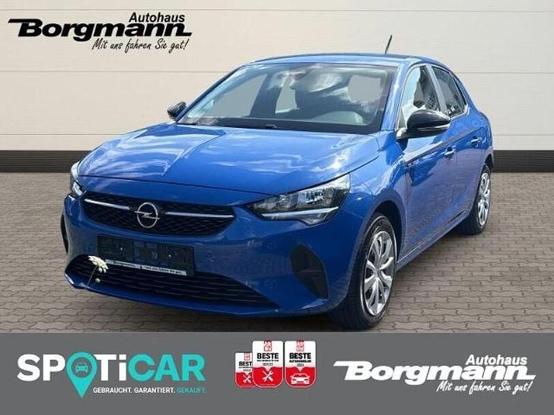 Perl blau/voltaik blau Gebraucht 2022 Opel Corsa-e Edition Kleinwagen | 14.550 € (Guter Preis) - Bild 1/4
