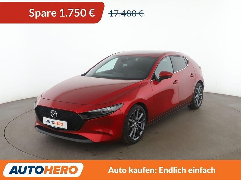 Rot Gebraucht 2019 Mazda 3 Selection Limousine | 15.730 € (Fairer Preis) - Bild 1/3