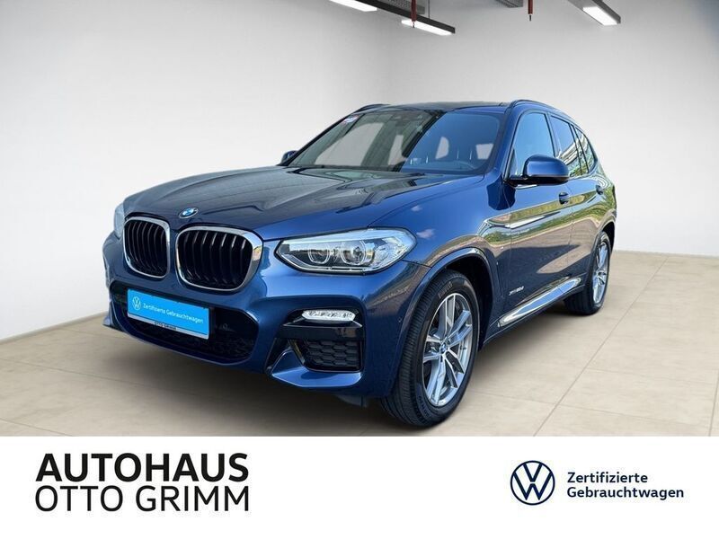 Blau (phytonicblau metallic) Gebraucht 2018 BMW X3 M Sport SUV | 27.930 € (Guter Preis) - Bild 1/4