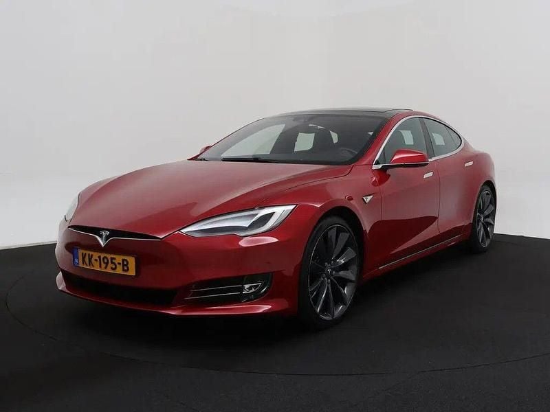 Rot Gebraucht 2016 Tesla Model S Kleinwagen | 17.731 € (Superpreis) - Bild 1/4