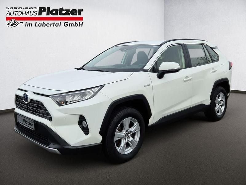 Gebraucht Toyota RAV4 Hybrid Comfort 218 PS (160 kW) 2021 Weiss SUV